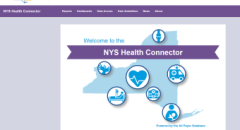 NYS Health Connector webpage screenshot