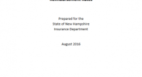 New Hampshire Insurance Claims 2016 report cover