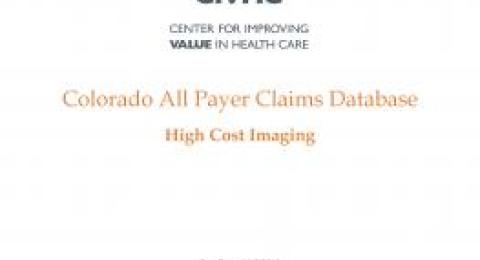 Snapshot Report - Total Imaging Services (High Cost Imaging) report