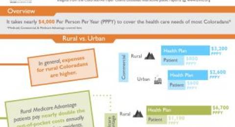 Cost of Care in Colorado interactive site screenshot