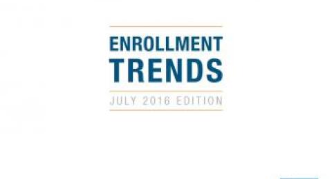 Enrollment trends report cover