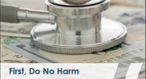 First, Do No Harm study cover for Washington State report