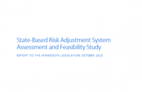Cver page of State-Based Risk Adjustment System Assessment and Feasibility Study