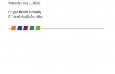 Oregon hospital payment report screenshot