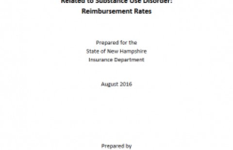 New Hampshire Insurance Claims 2016 report cover