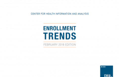 Enrollment Trends February 2018 report cover