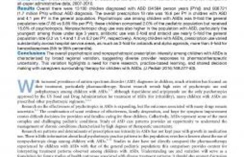 Maine Autism paper report cover