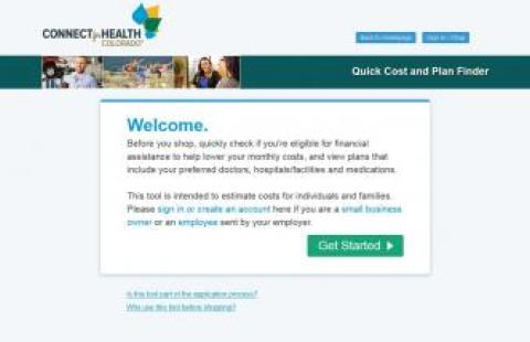 Quick Cost and Plan Finder report cover