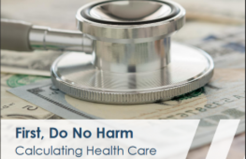 First, Do No Harm study cover for Washington State report