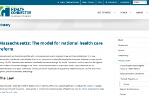 Massachusetts My Healthcare Options