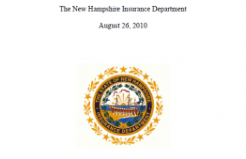 The Impact of Aging on Medical Care Services Covered by Commercial Insurance in New Hampshire, NHID, August 2010