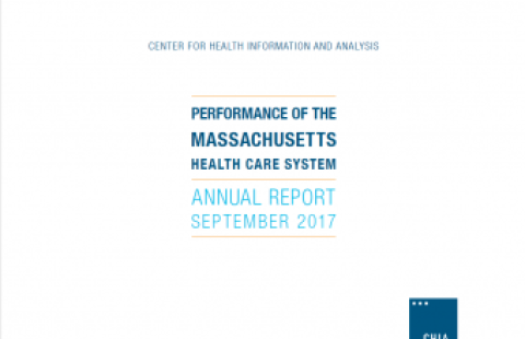 Performance of the Massachusetts Health Care system report cover