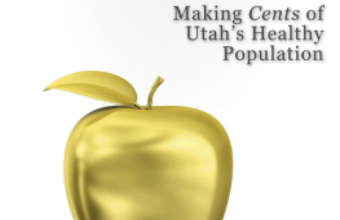 Utah Atlas of healthcare cover showing a golden apple