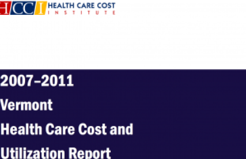 Health Care Cost and Utilization Report 2011 Vermont