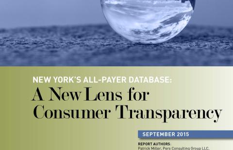 New York’s All-Payer Database: A New Lens for Consumer Transparency report